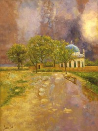 Imran Zaib, 18 x 24 Inch, Oil on Canvas, Landscape Painting, AC-IZ-009